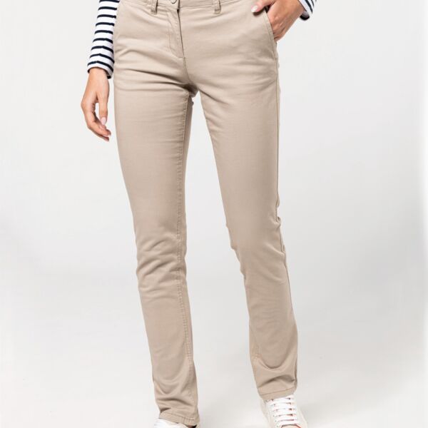 Kariban Ladies Chino Trousers Thumbnail
