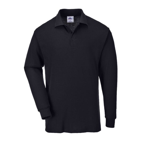 Genoa Long Sleeved Polo Shirt Thumbnail