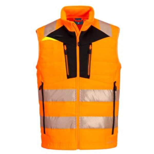 DX4 Hi-Vis Hybrid Baffle Bodywarmer Thumbnail