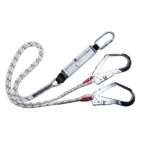 Double Kernmantle 1.8m Lanyard With Shock Absorber Thumbnail