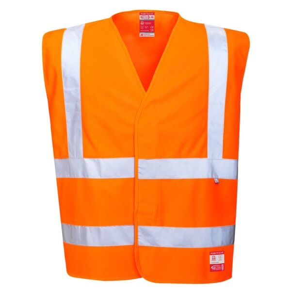 Hi-Vis Anti Static Vest - Flame Resistant Thumbnail