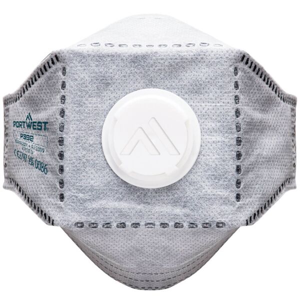 EAGLE FFP3 Valved Carbon Fold Flat Respirator (Pk10) Thumbnail