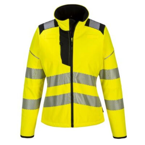 PW3 Hi-Vis Women's Softshell (3L) Thumbnail