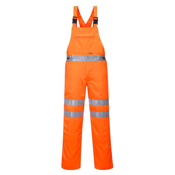 Hi-Vis Polycotton Service Bib and Brace Thumbnail