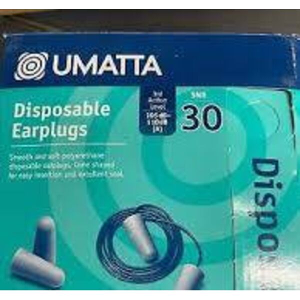 Umatta disposable earplugs Thumbnail